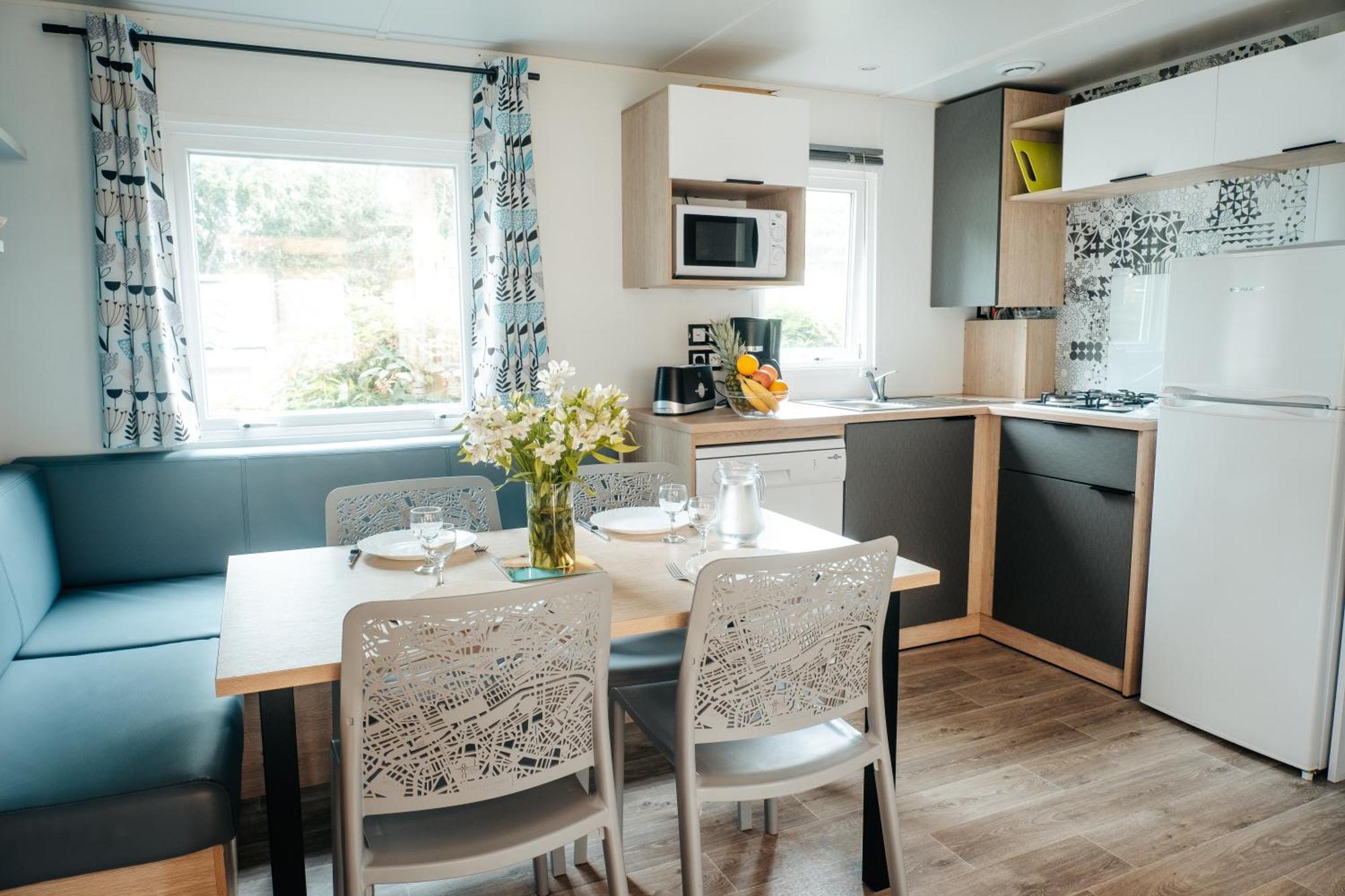 Mobil Home Xxl 4 Chambres - Medrose Camping Saint-Thomé Exteriér fotografie